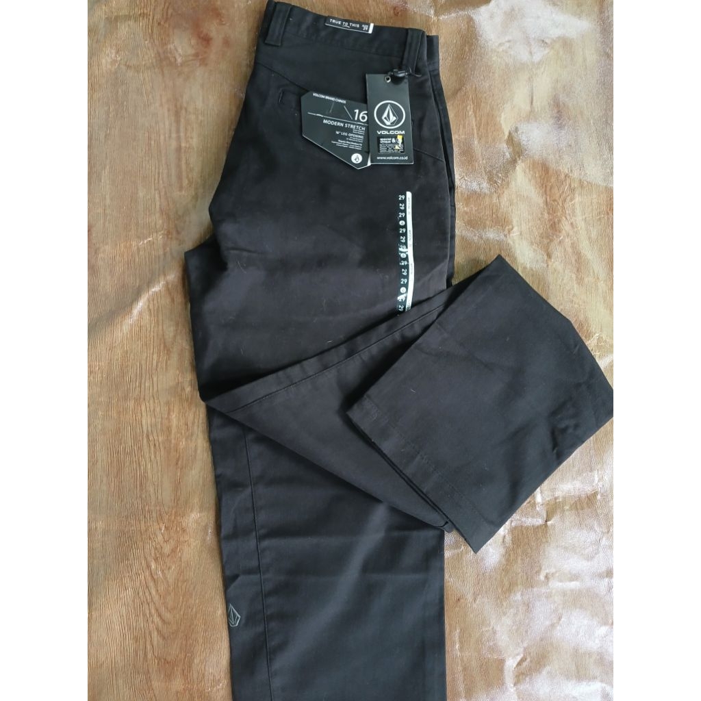 chino volcom encino black sz 29