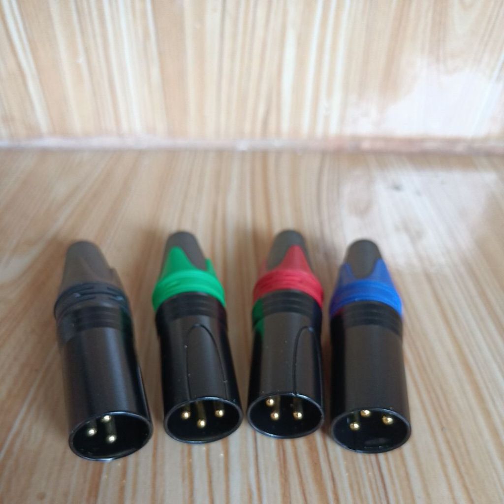 jek Canon 3pin gold XLR/jek canon