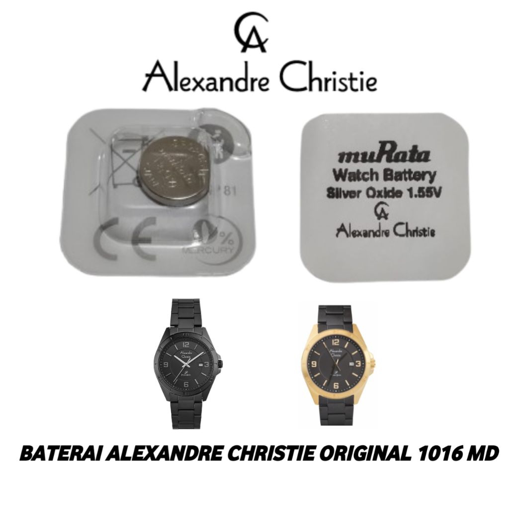 Baterai Alexandre Christie original 1016 MD