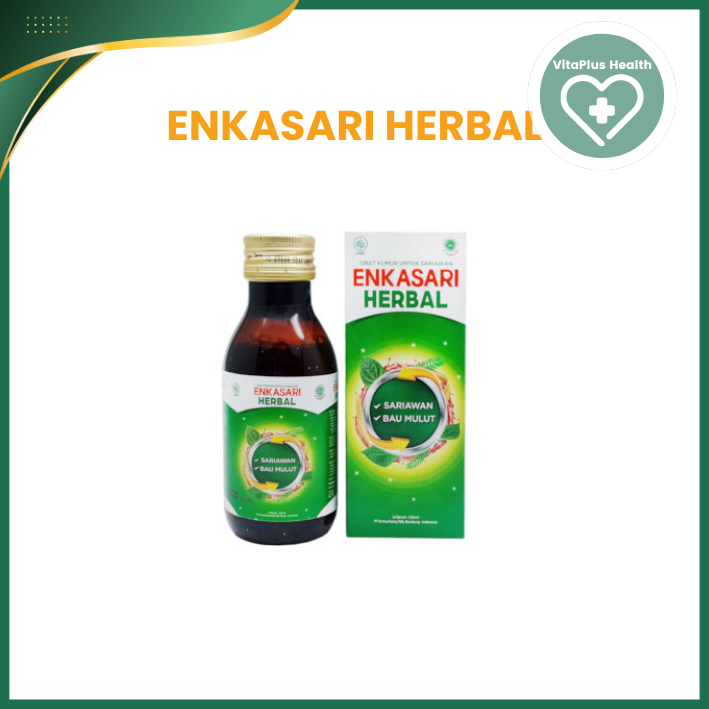 Enkasari Herbal 120ml / obat sariawan