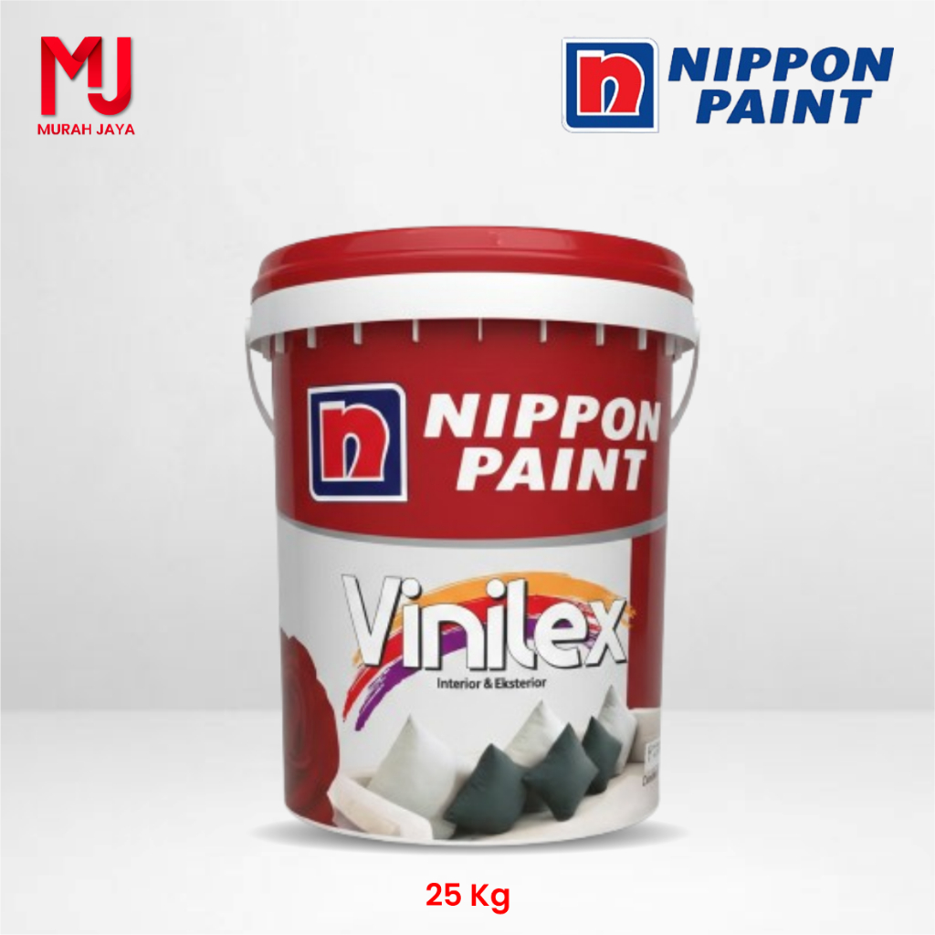 Cat Tembok Nippon Vinilex 25 Kg - Warna Putih | Tahan Jamur, Anti-Pudar, Ramah Lingkungan