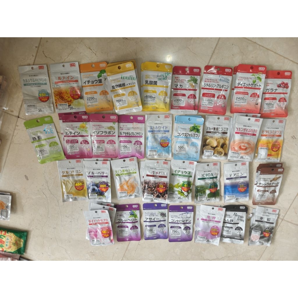 Supplemen Jepang Original Daiso