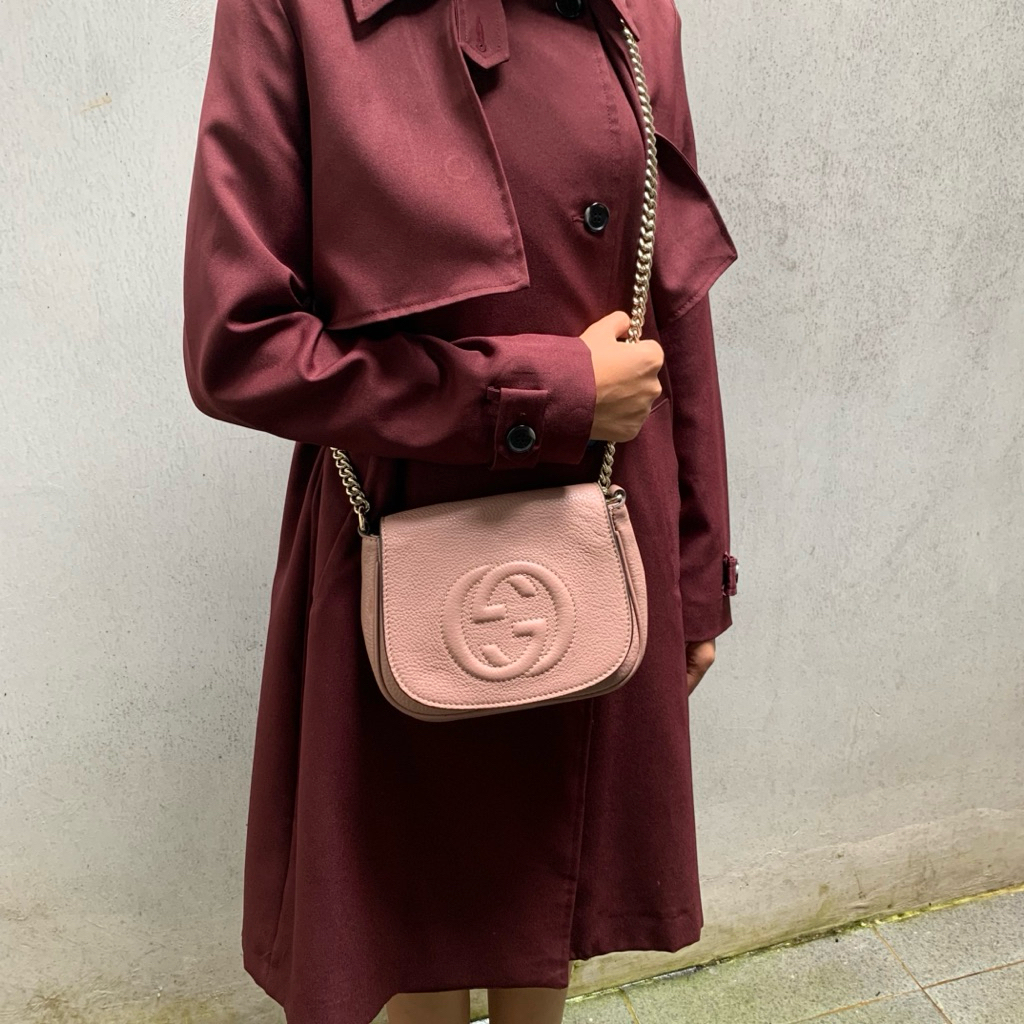 Gucci Leather Preloved second bekas