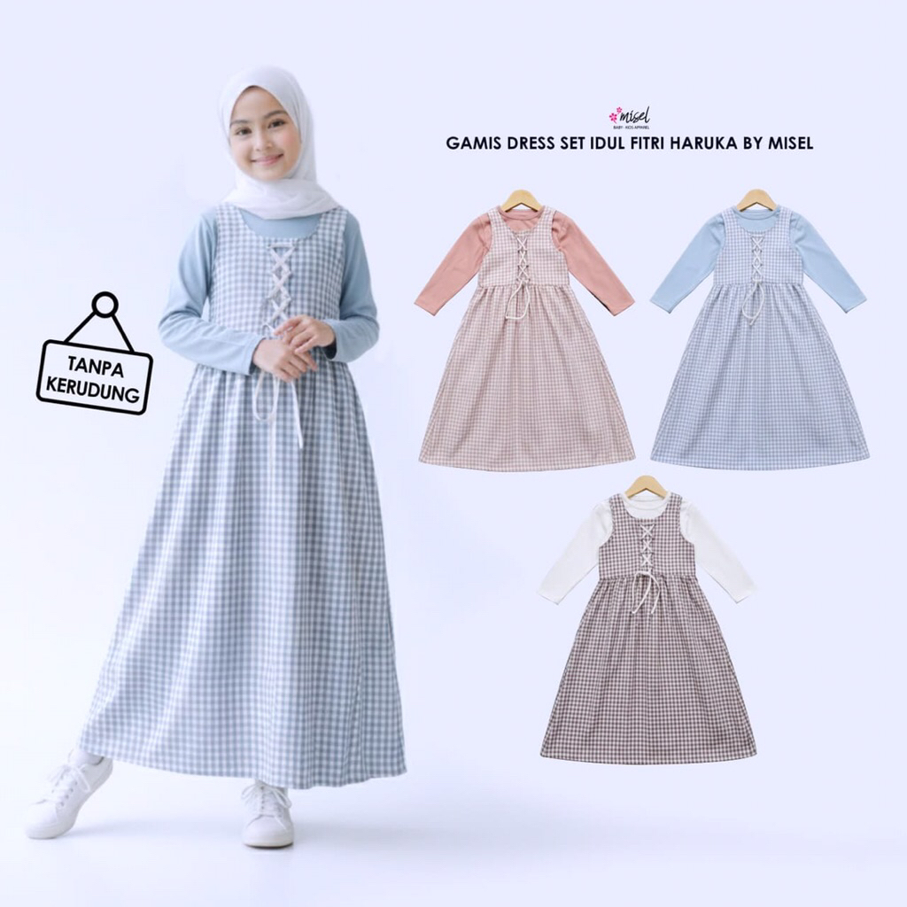 GAMIS DRES SET IDUL FITRI HARUKA