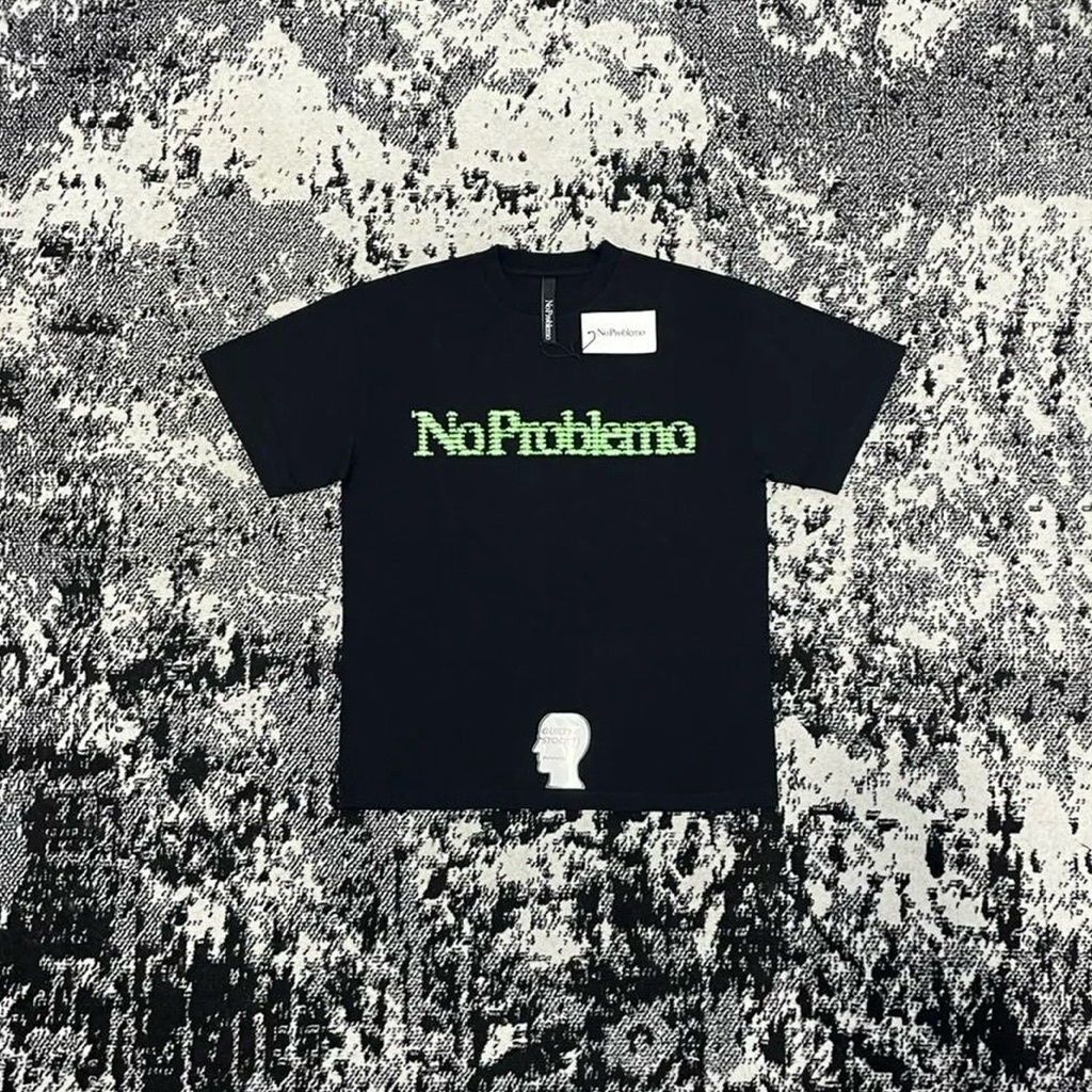 NO PROBLEMO DIGI PROBLEMO TEE BLACK