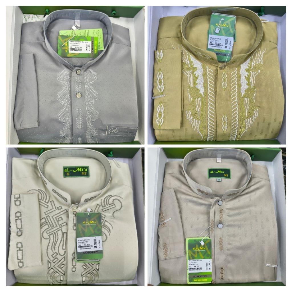 Size XL Baju Koko Almia Lengan Panjang Los MT Series AlMia MT