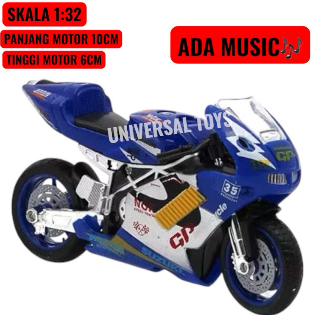 DIECAST MOTOR BALAP GP - DIECAST MOTOR BALAP SPORT - DIECAST MOTOR GP
