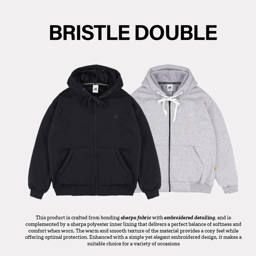 House of Smith Sweater Hoodie Sherpa Pria - Bristle Double