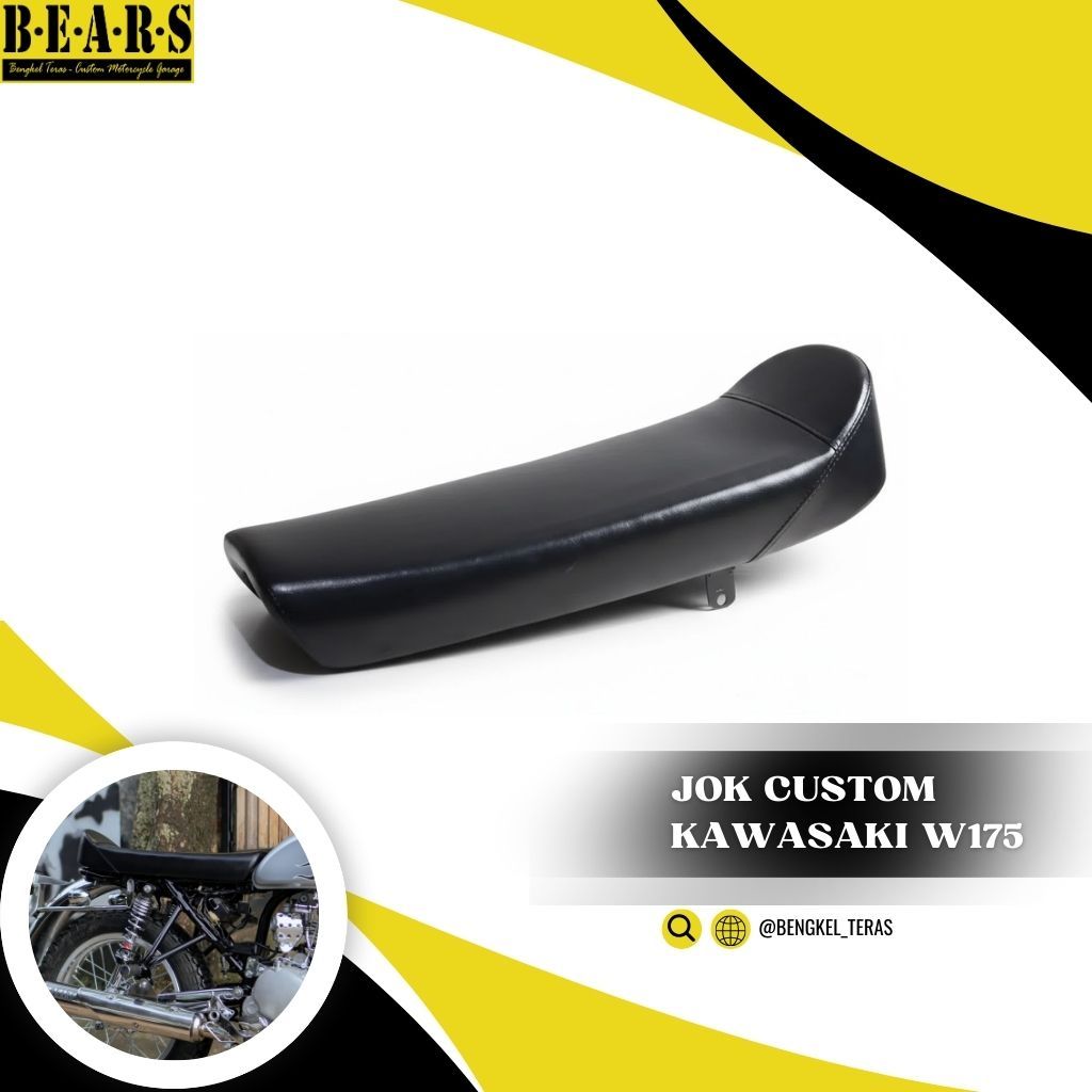 Jok Custom Kawasaki W175 British Style PnP