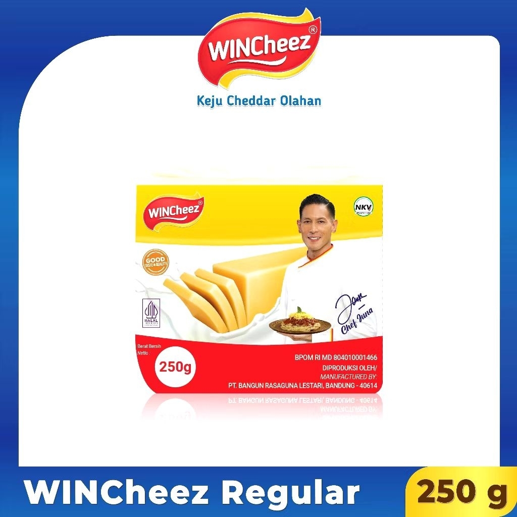 keju WINCheez...keju reguler 250 gram