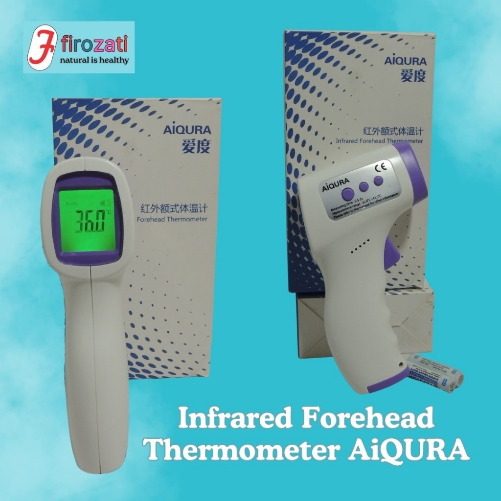 Thermometer Infrared Aiqura Ukur Suhu Temperatur IR Termometer Laser Termo Gun Thermogun