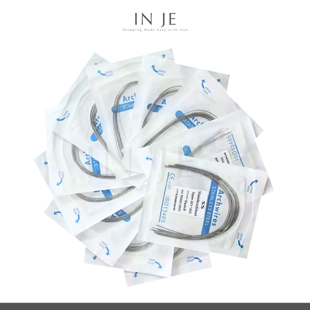 Stainless Steel Round Dental Wire – Kawat Behel Orthodontic SS Kawat behel