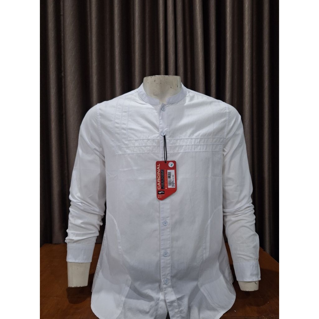 kemko pria cardinal jeans lengan panjang cardinal original  slimfit