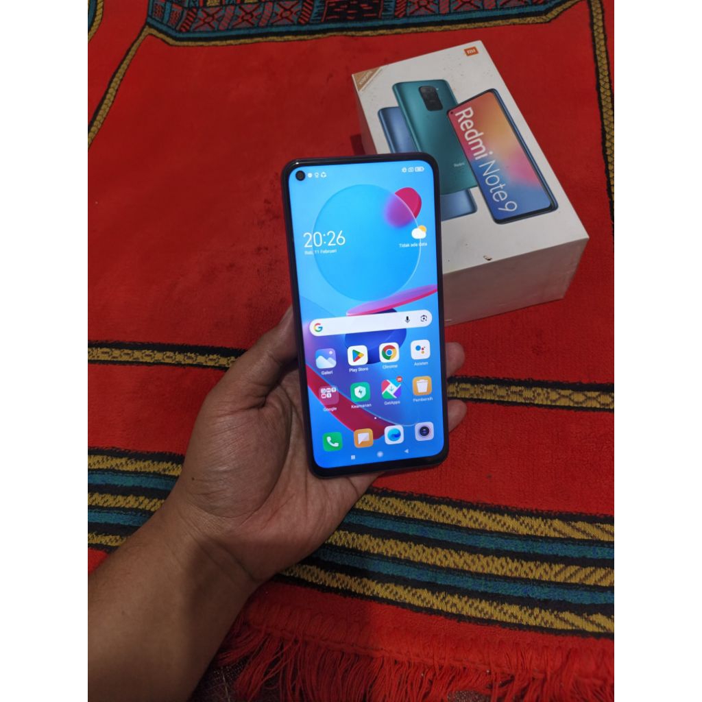 xiaomi note 9 redminote 9 fulset lengkap ram 4gb murah 64gb garansi murah 4G sim spek stara ky oppo 
