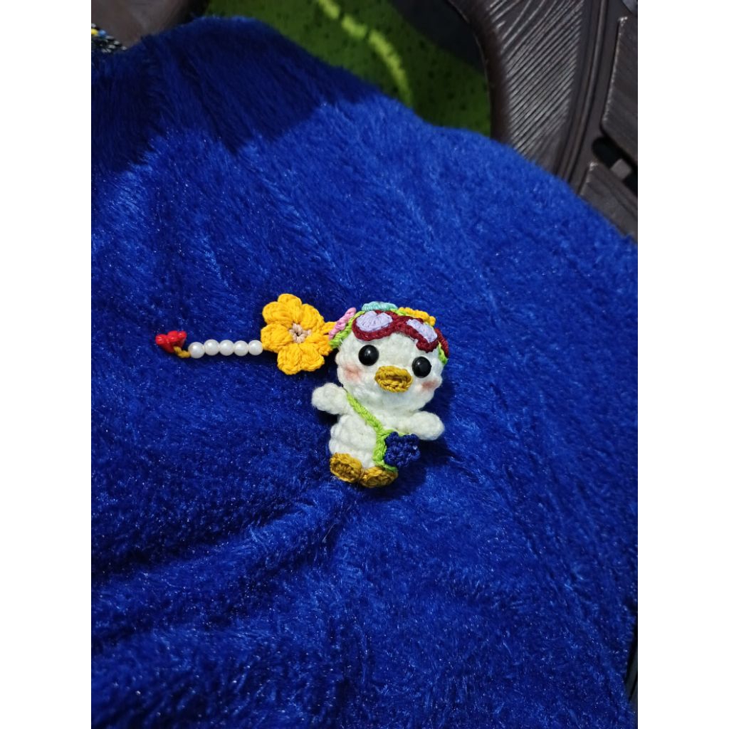 Ganci Bebek rajut/souvenir&hadiah