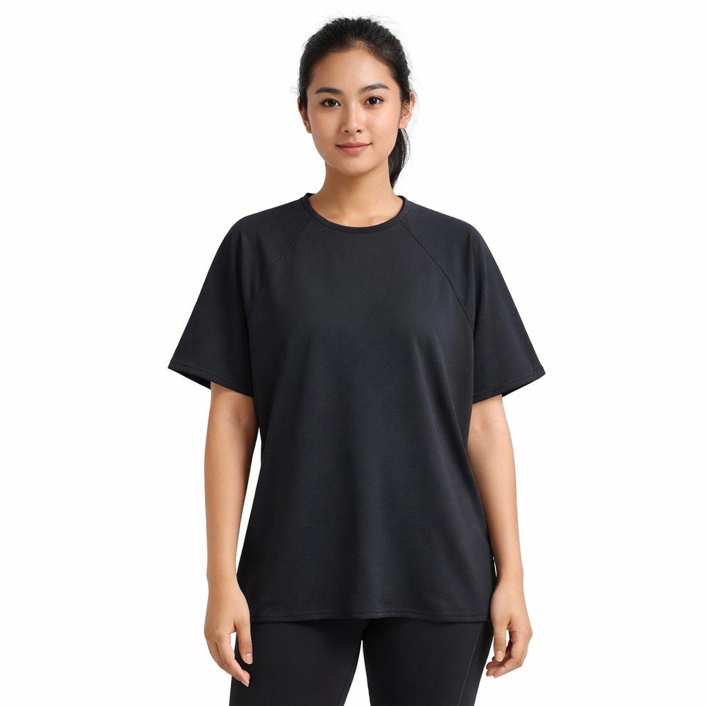 [AMW527] HM Kaos sport wanita lengan pendek