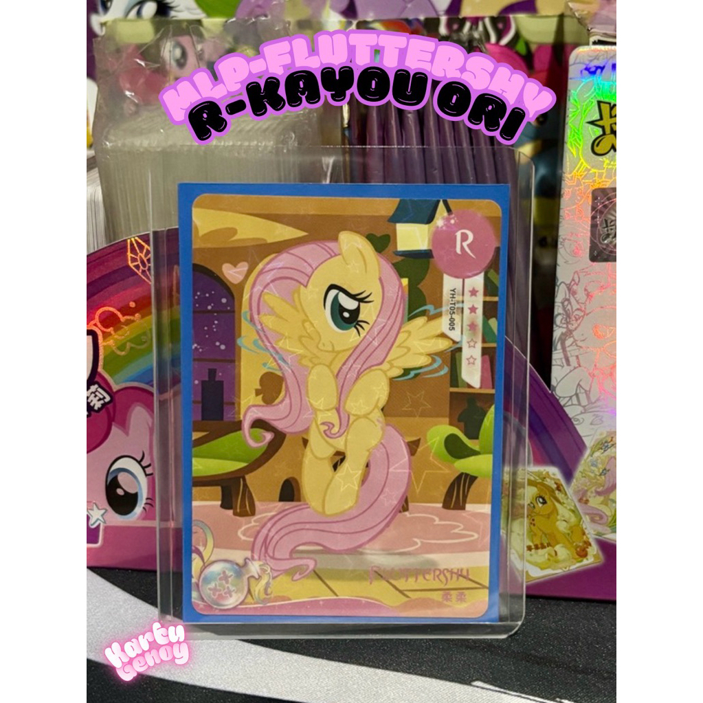 My Little Pony Kayou Card R Fluttershy Original / Kartu My Little Pony Kayou R Fluttershy
