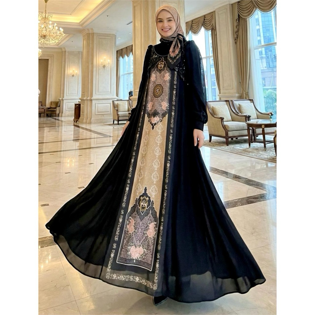 SHELLASAUKIA GAMIS DRESS JUMBO ORI BY SHELLASAUKIA