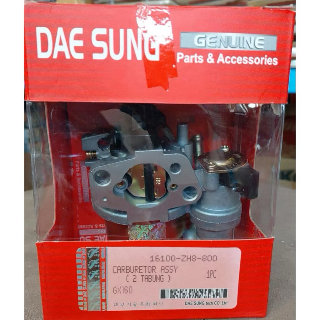 karburator GX160/200 asli merk DAESUNG CARBURATOR ASSY MERK DAESUNG GX160 GX200 GX220 160 200 220 KA
