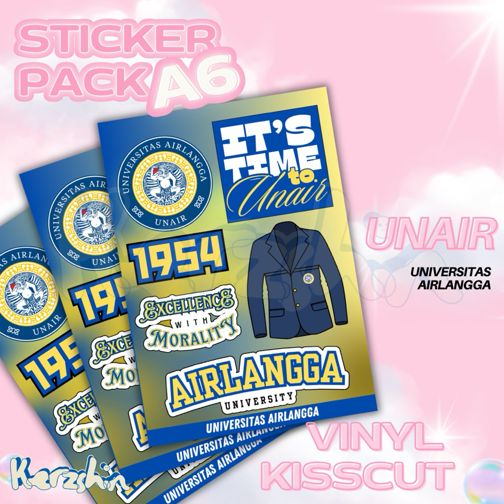 Stiker Universitas Airlangga - UNAIR
