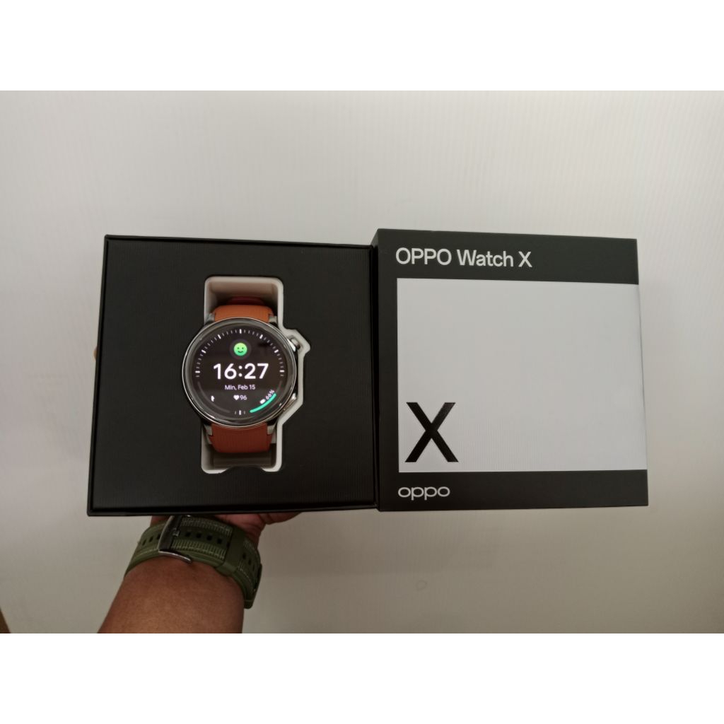 oppo watch x resmi second