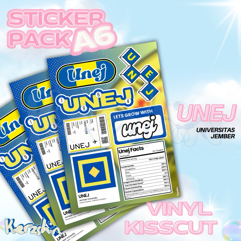 [NEW] Stiker Universitas - UNEJ