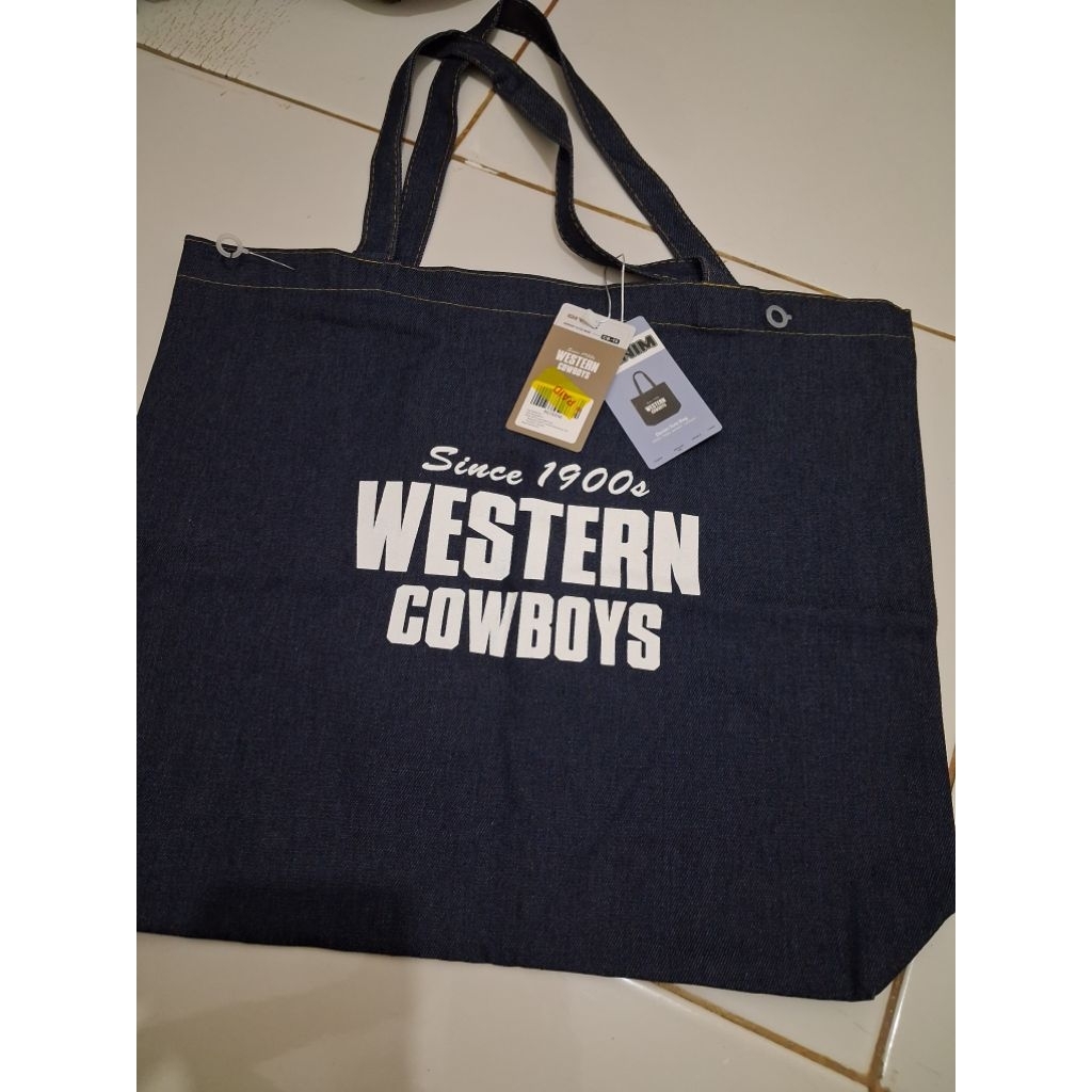 Totebag Denim Mr.DIY