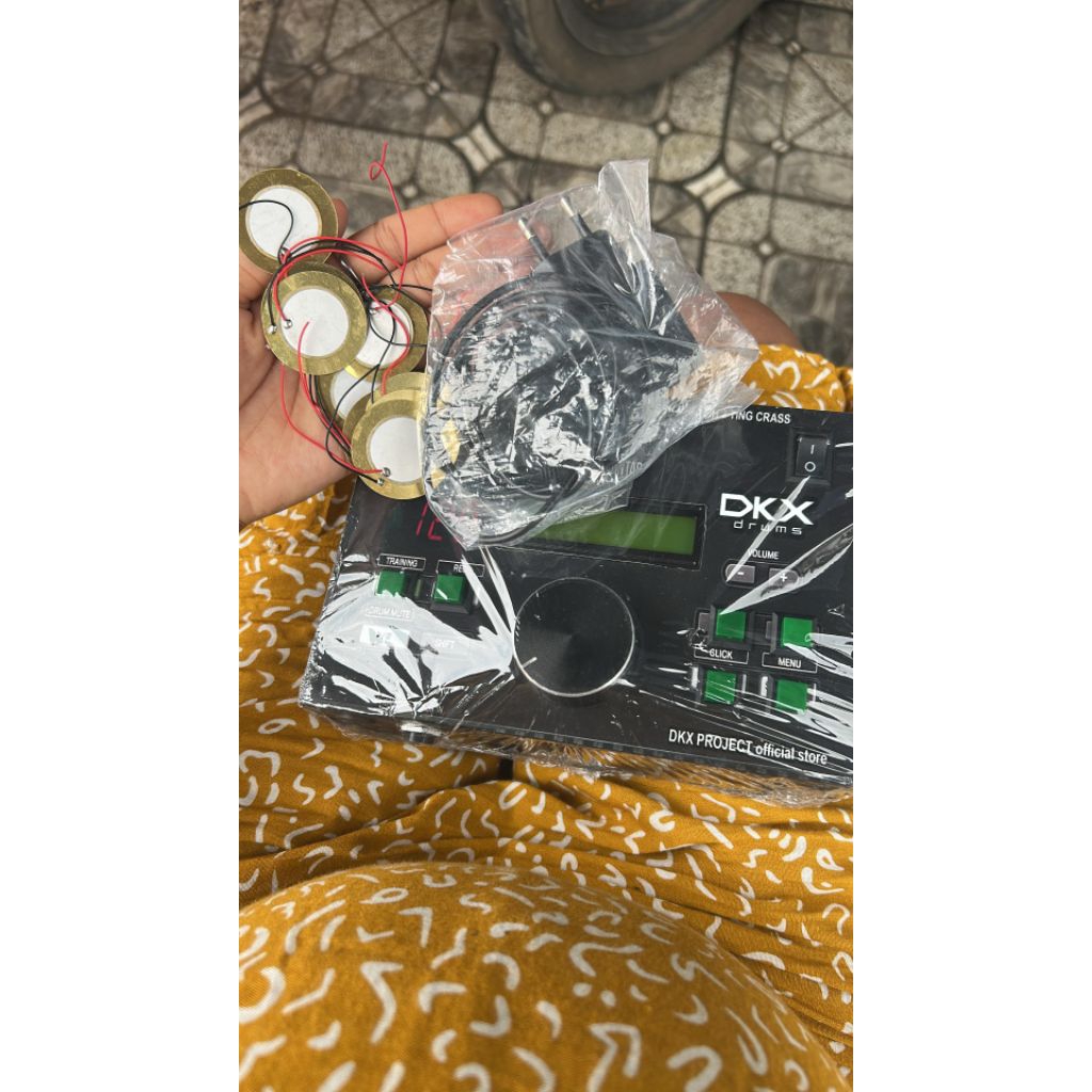 modul drum rakitan 13 sensor piezo velocty box DKX bukan DTX