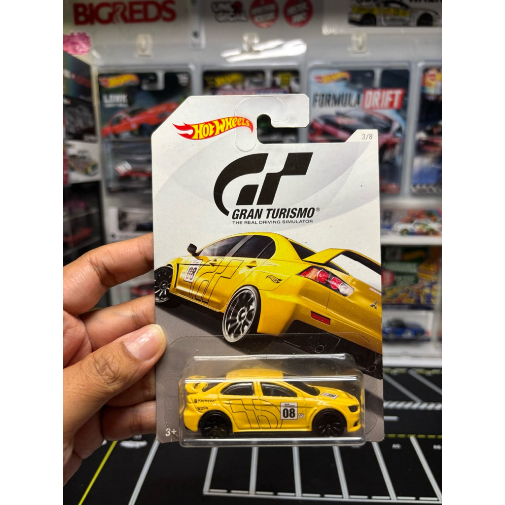 HOTWHEELS MITSUBISHI LANCER EVO ‘08 - GRAND TURISMO SERIES