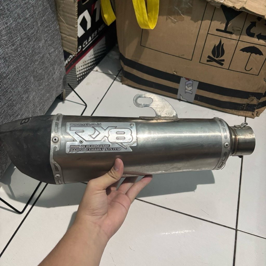 KNALPOT RX8/WRX8 TRIOVAL ORIGINAL