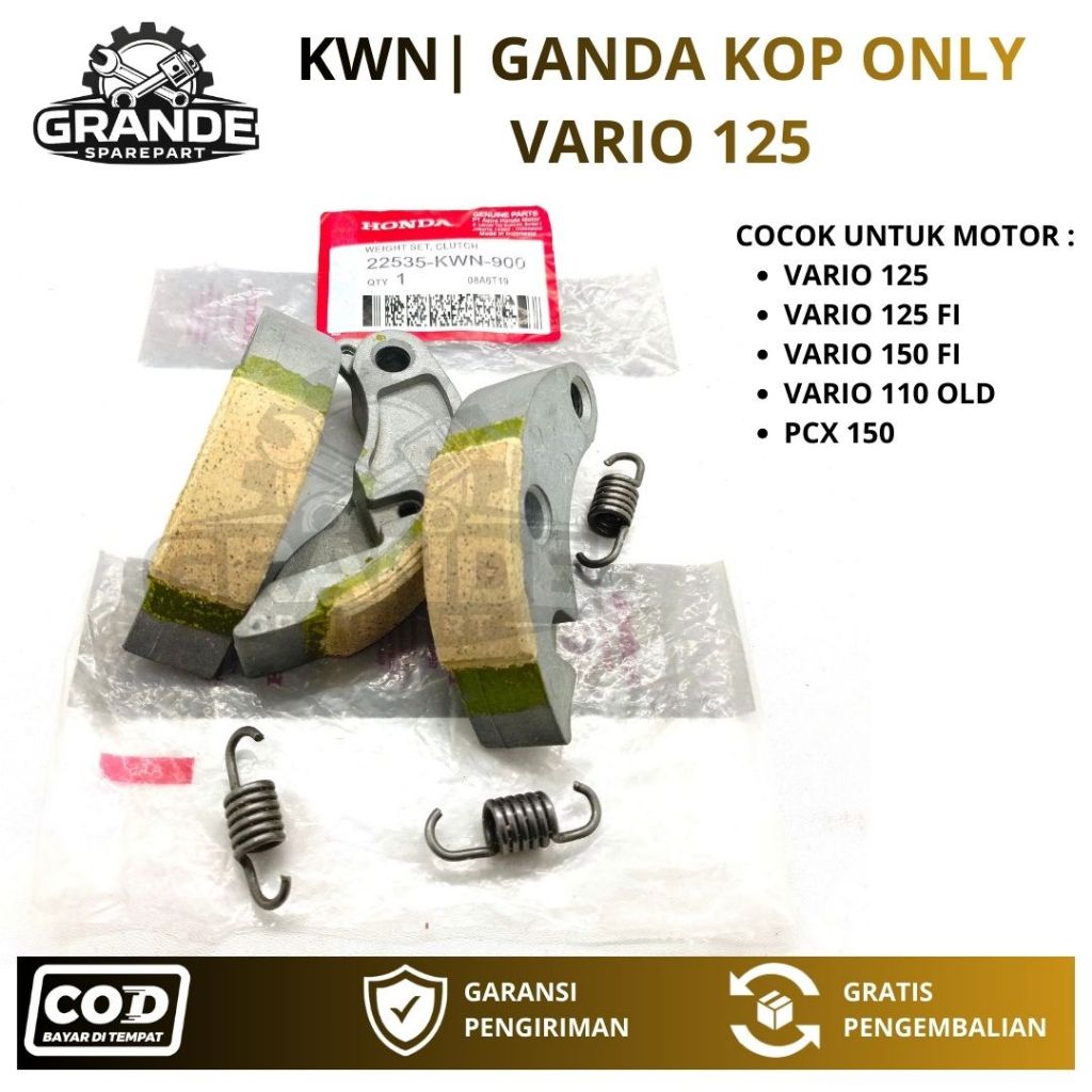 KWN KAMPAS GANDA VARIO 125 FI / GANDA KOP ONLY VARIO 150 FI / GANDA  VARIO 125 FI MOTOR HONDA VARIO 