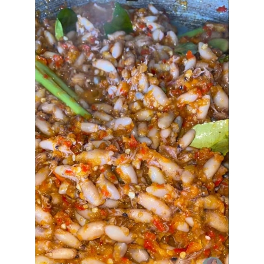 Sambal Baby cumi+pete