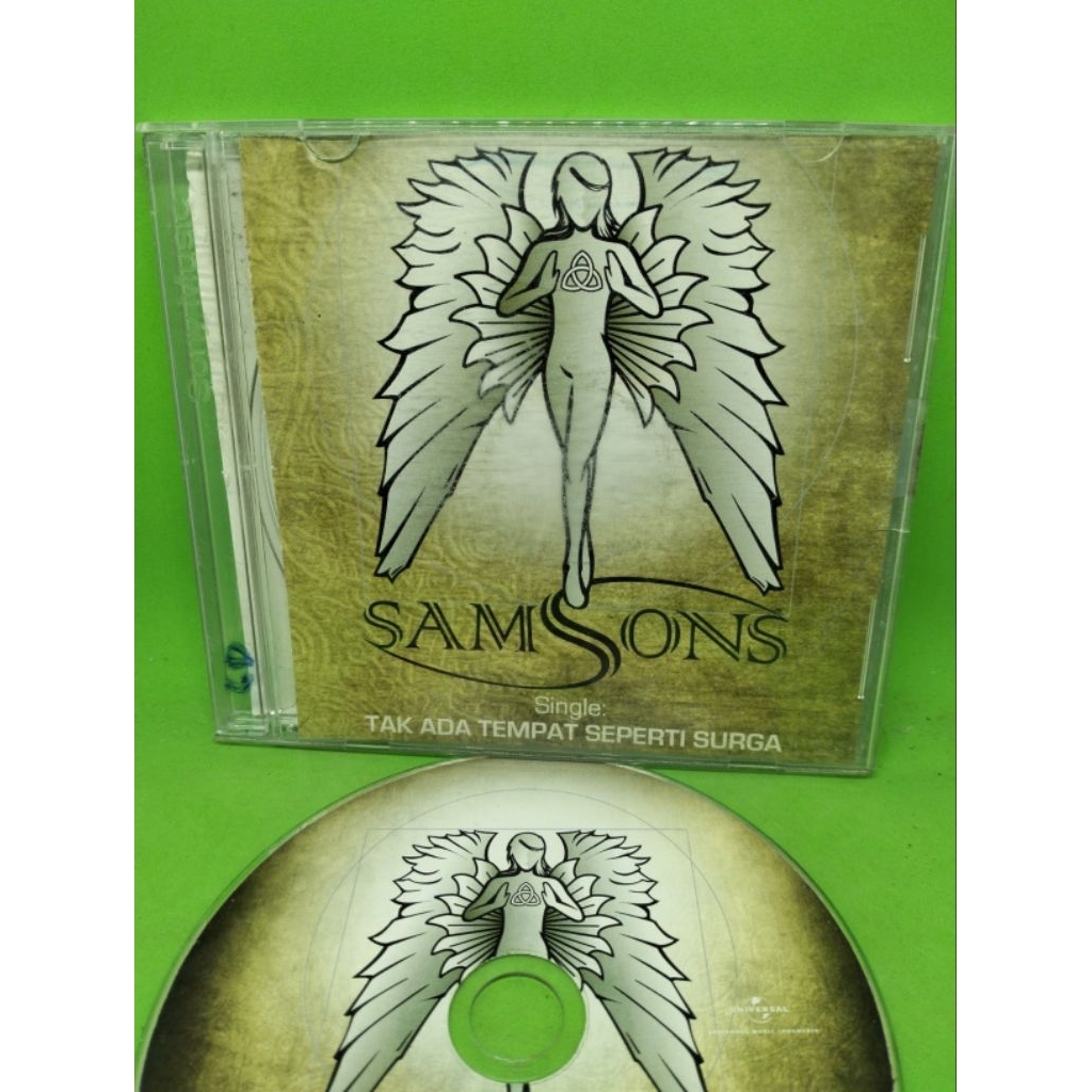 CD audio digital SAMSONS Album single Tak ada tempat seperti Surga