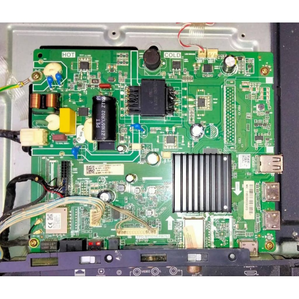 MESIN MB MAINBOR MODUL MAINBOARD MAINBOAR TV OOLYTRON 32tag9855 pld32tag9855