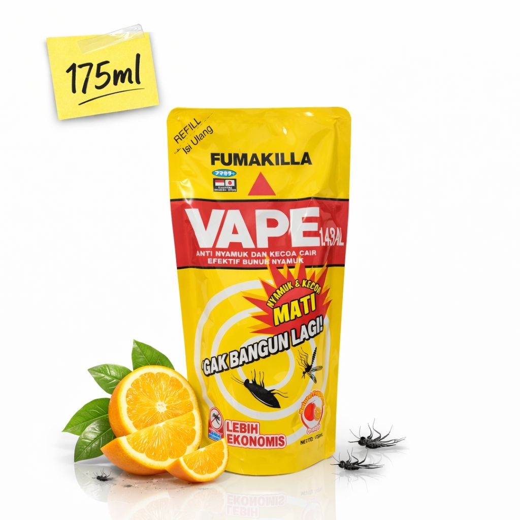 Cairan Refill Fumakilla Vape Obat Nyamuk 175ml