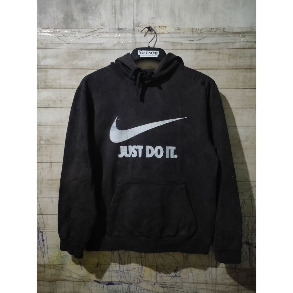 Nike Just Do It Big Logo Hoodie Original Size S