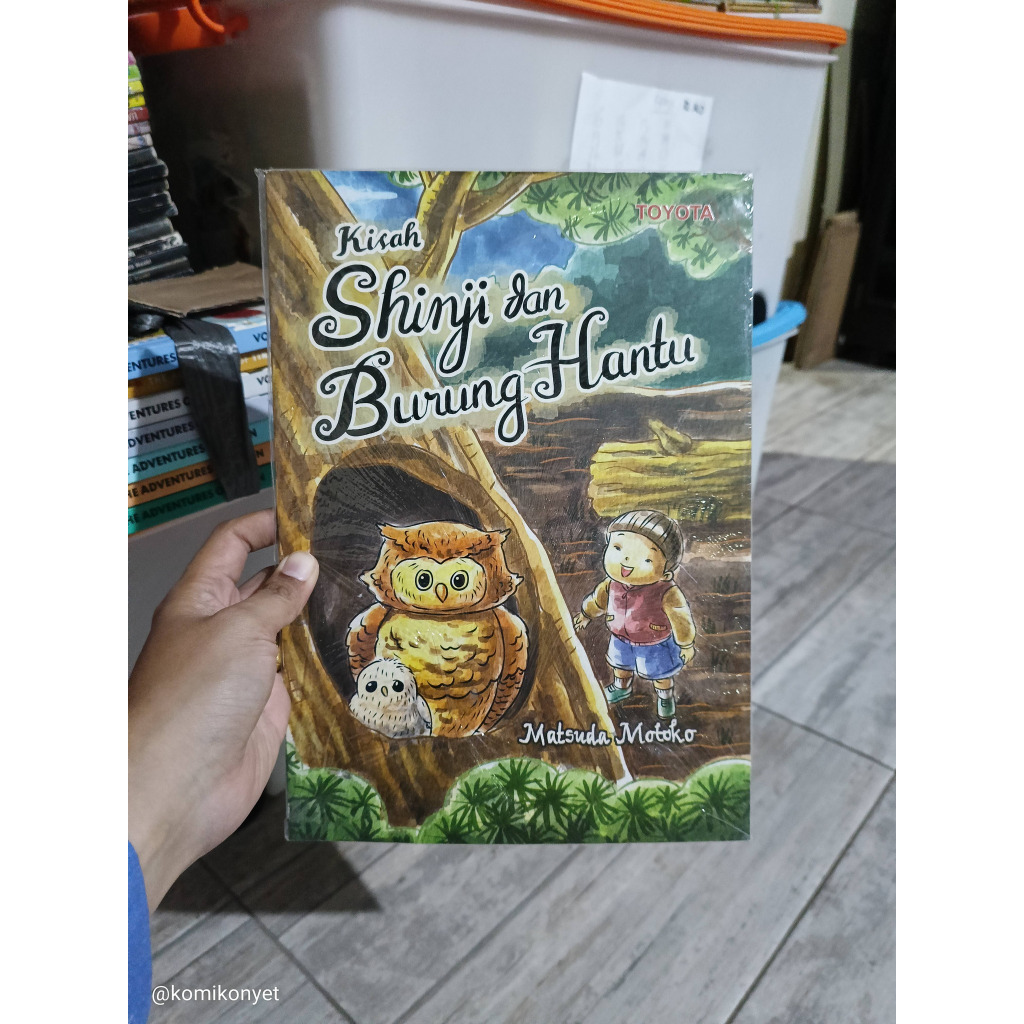 Buku Cerita Anak Softcover Ilustrasi Menarik Motoko Matsuda Kisah Shinji dan Burung Hantu