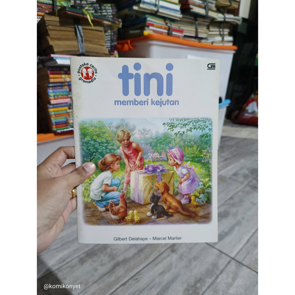 Buku Cerita Anak Gilbert Delahaye dan Marcel Marlier Seri Pustaka Cerita Gramedia Cetakan Baru Tini 