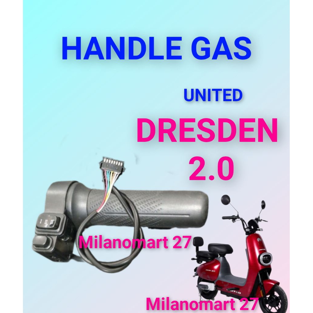 handle gas sepeda listrik united dresden 2.0 throttle gas sepeda listrik united dresden 2.0