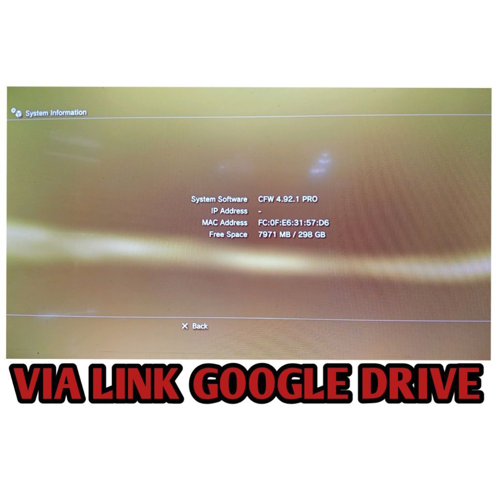 FIRMWARE PS3 CFW PRO Citra Mulia 4.92.1