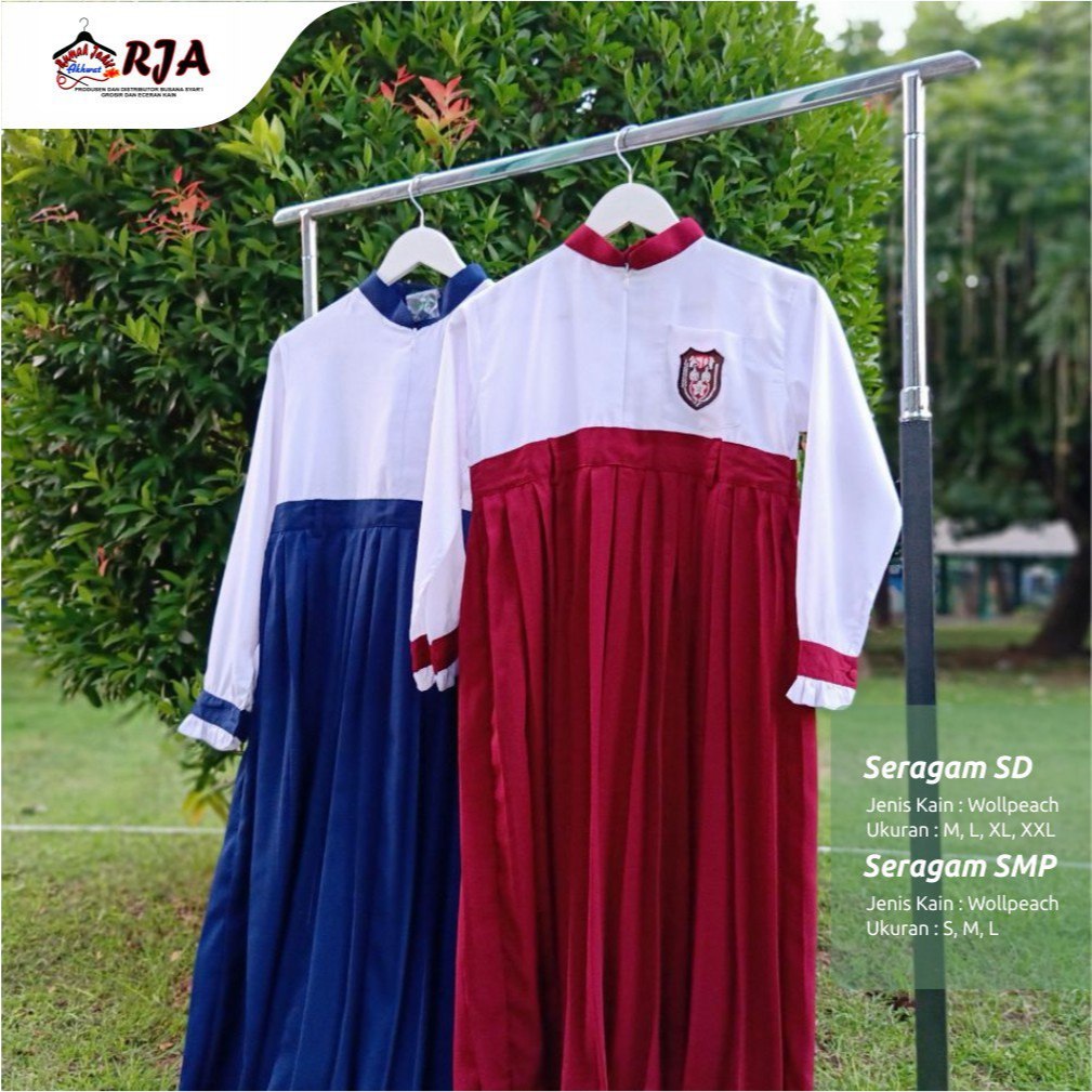 Seragam Sekolah Model Gamis / Seragam SD, SMP, SMA