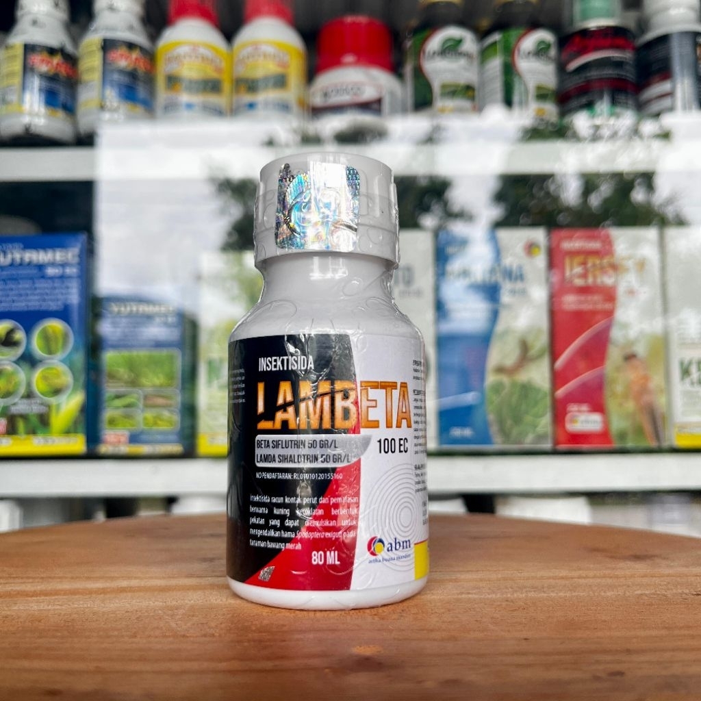 Lambeta 100EC 80ml Insektisida Bahan Aktif Campuran Beta Siflutrin Dan Lamda Sihalotrin Asli Origina