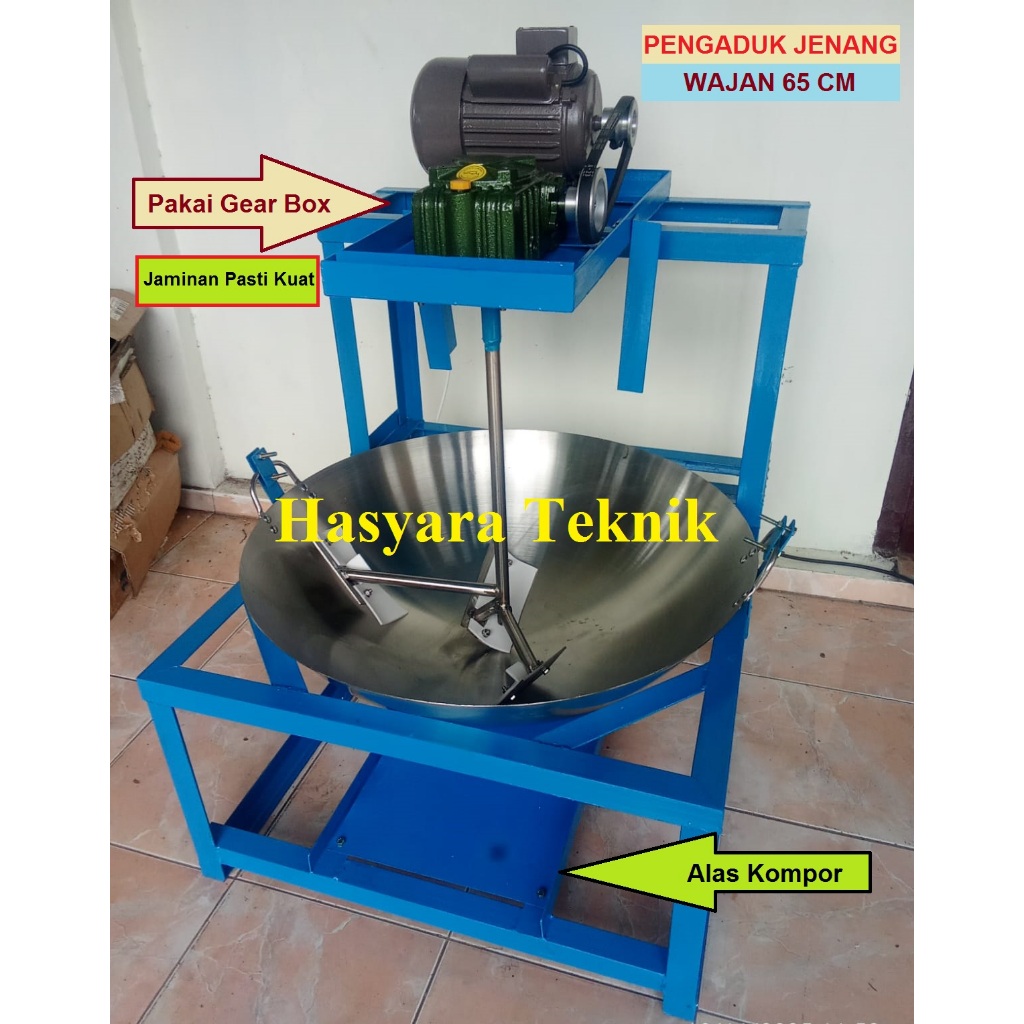 Mesin Dodol Pengaduk Dodol Jenang Selai Abon