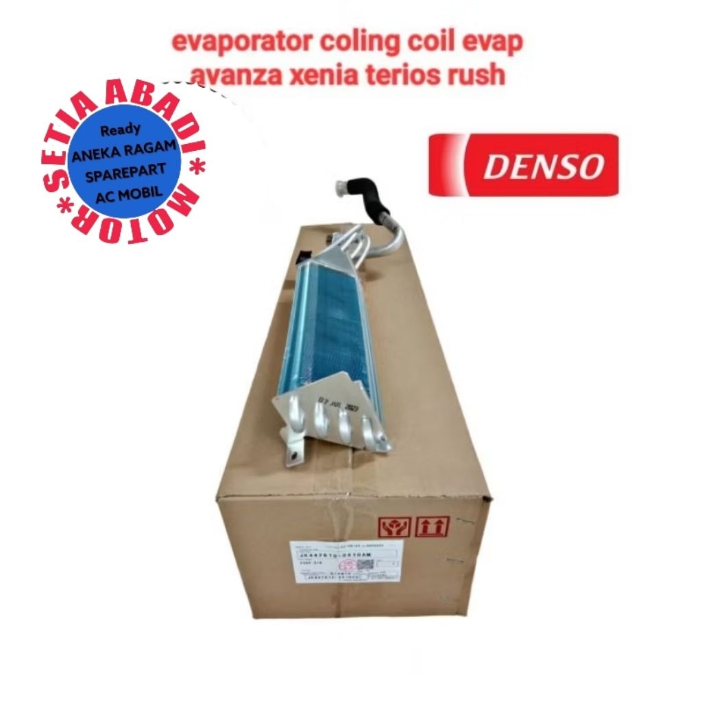 evaporator cooling coil Evap AC mobil original Denso