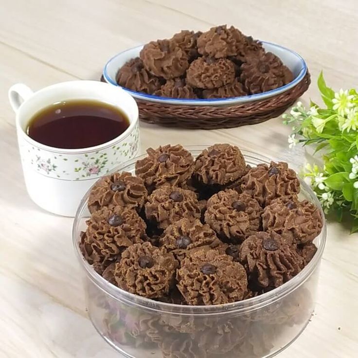 Semprit Coklat Choco Chip Butter Cookies Toples 500gram 1/2kg Kue Kering Lebaran Cemilan Keluarga