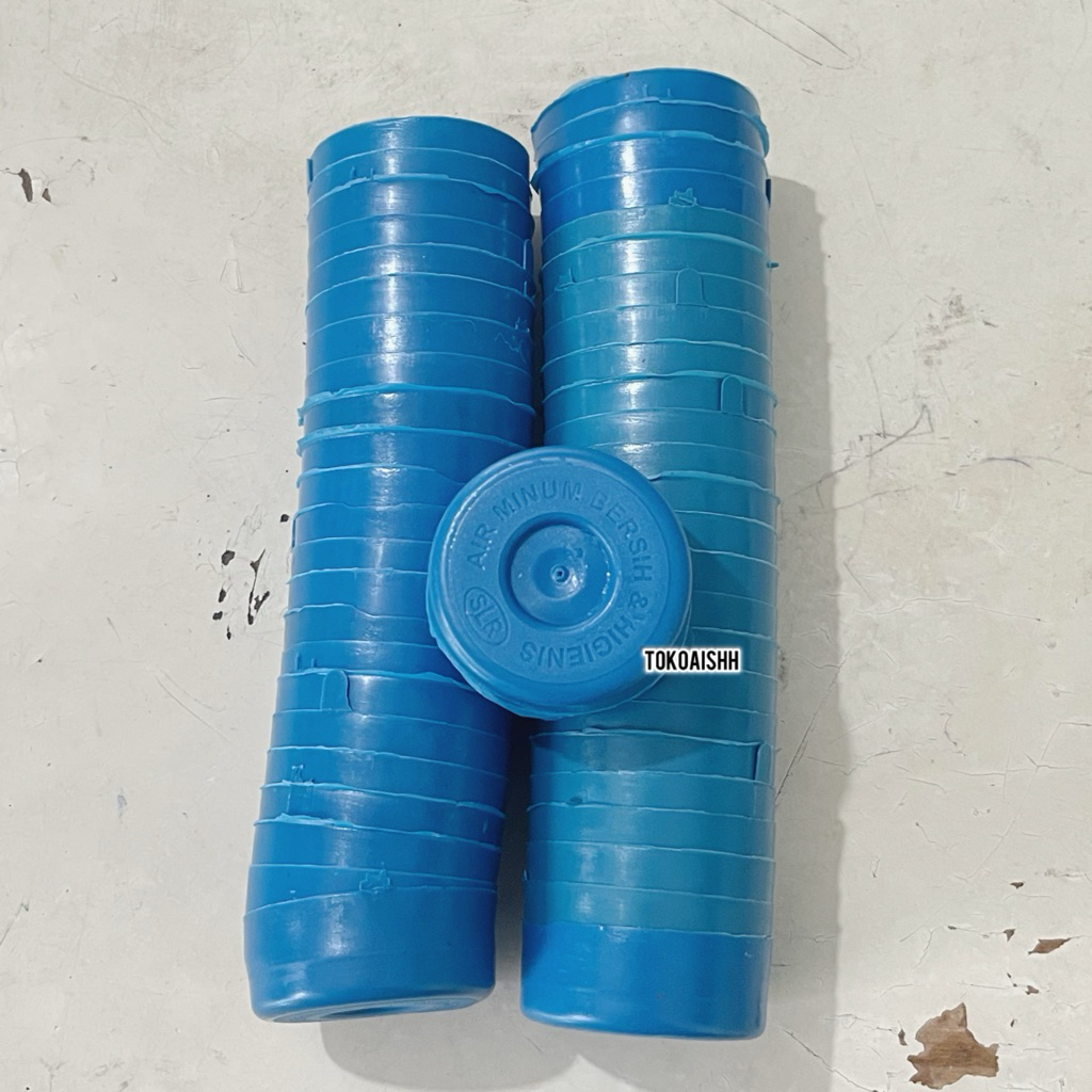 Tutup Galon Eceran Air Isi Ulang - tutup galon biru - Tutup Galon Reverse Osmosis - tutup galon prak