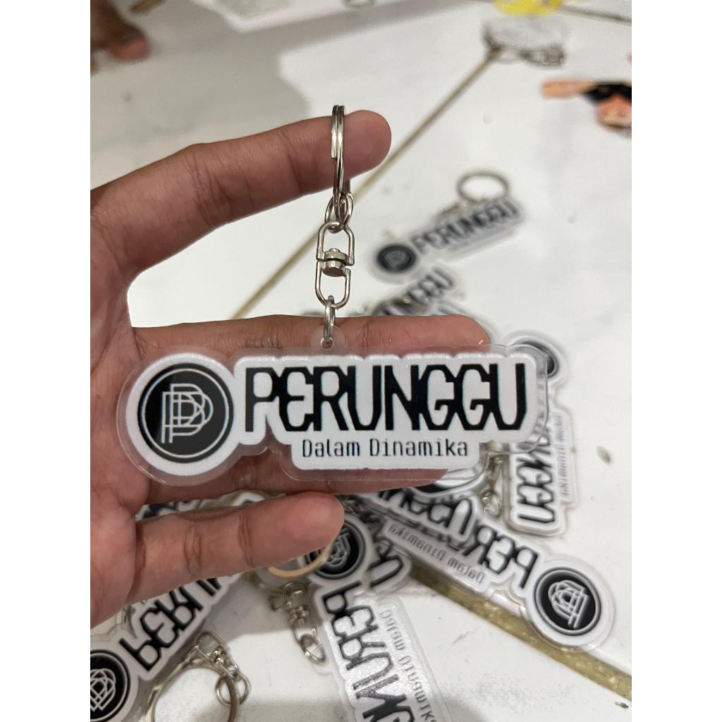 Gantungan Kunci Akrilik Custom Gantungan Kunci SATUAN Ganci Satuan