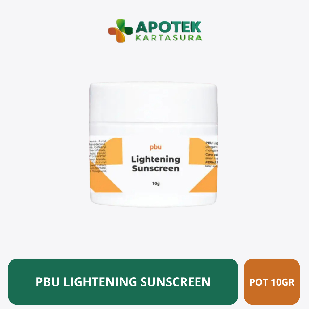 PBU Lightening Sunscreen 10gr - Sunscreen Wajah