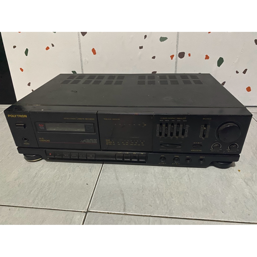 Amplifier Tape Deck Polytron Original