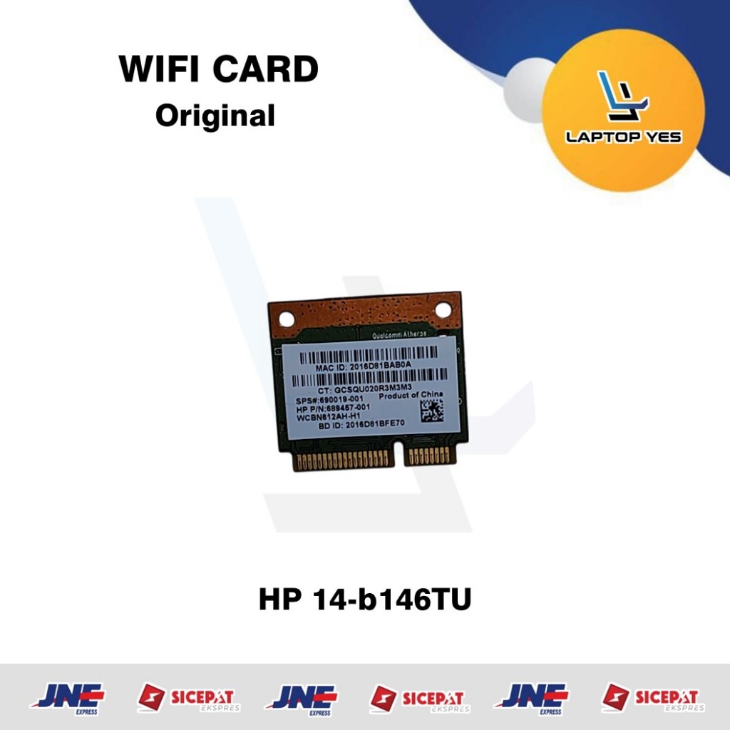 Wifi Card Laptop Hp 14-B146TU Original